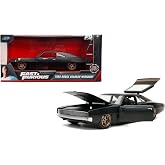 Jada, Hızlı nane &Ouml;fkeli/Fast & Furious 1968 Dodge Charger 124 &Ouml;l&ccedil;ek Ara&ccedil;, Die-Cast Metal, A&ccedil;ılabilen Par&ccedil;alar, &Ccedil;ok Renkli
