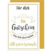 Edition Seidel Premium Gutscheinkarte – Mit Umschlag, 11,5 X 17 Cm, Blanko Innen