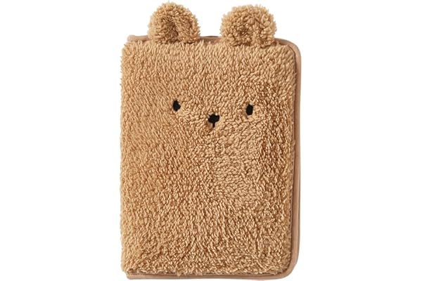 VERTBAUDET Protège carnet de santé sherpa TEDDY BEAR beige TU