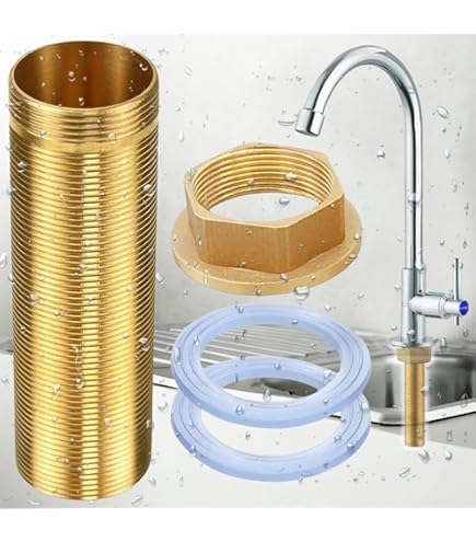 Prolunga Per Rubinetto Quarkzman - In Acciaio Inox, Lunghezza 57 Mm, Con Dado E Guarnizioni - Foto 4