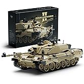 Nifeliz Challenger 2 Tank Model Seti, Yetişkinler i&ccedil;in İngiliz Ana Muharebe Tankı Yapı Seti, İnşa ve Teşhir i&ccedil;in Askeri Yapı 