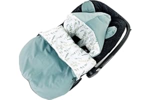 BABEES Sacco nanna per ovetto, per la transizione, per l'autunno, leggermente imbottito, per passeggino, lettino, culla