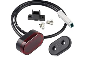 Vestigia® - Remplacement de la lampe LED arrière pour scooter électrique Xiaomi M365 & Pro - Lampe légère de garde-boue arrière - Pièces de rechange pour scooter électrique