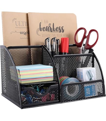 EasyPAG 10 vakken A4 metalen bureau organizer documenthouder archiefbak tijdschriftenhouder brievenbak papier tijdschrift organizer, wit