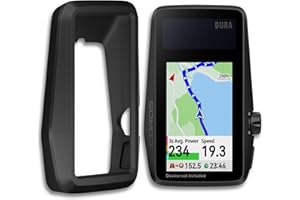 INNOSURE Premium Silicone Case Protective Cover for Coros Dura Solar GPS Bike Computer Anti-Drop, Anti-Slip, Durable