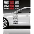 Myrockshirt Sponsor Set Aufkleber – 2 X 30x18 Cm Auto-Sticker (Hochleistungsfolie, Made In Germany)