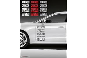 myrockshirt Sponsor Set nr. 36/2 x 30x18 cm Aufkleber,Sticker, Autoaufkleber,