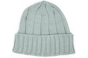 MICU MICU Gorro Bebé Recién Nacido de Punto, Talla 0-6 Meses, Extra Suave y Cálido, 100% Algodón Orgánico, Gorro Primera Puesta Bebé Canales