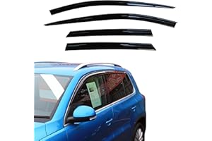 AUTO CLOVER Autoclover Lot de 4 déflecteurs d'air pour Tiguan 2007-2015