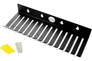 CRAYEM Heinakroon Modular Patch Cable Holder Wall Mountable .210 Inch Slots Test Lead Hanger