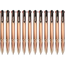 6 X BIC 4-Colour Retractable Ballpoint Pens With Ergonoic Grip