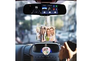 Pendentifs en Cristal personnalisés pour Miroir de Voiture Charme décoratif Charme Maison Cadeau Photo personnalisé