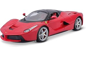 Maisto- Bburago France 16901R LaFerrari Signature Séries-Rouge-Echelle 1/18