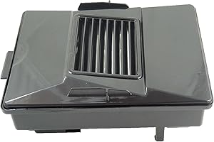 vhbw Filtro compatible con Rainbow Rexair R10520, R12106B, R-12106B, E2, R-10520, E Serie aspiradora - filtro de aire fino negro