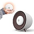 Nordic Hygge Värme Portable Space Heater - Small Heating Fan & Space Heater for Desk or Room with Detachable Hand Warmer for Home and Office| Safe Tip Over & Overheat Protection | 6 x 6 x 5", White