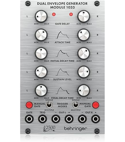 Doepfer A-142-2 Dual Envelope Controlled VCA - VCA Modular
