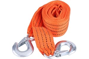 01 02 015 4 Meter Abschleppseil, Abschleppseil, mit Haken für Autos
