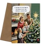 30 Weihnachtskarten Mit Lustigen Wortspielen – Inkl. Umschläge, Nachhaltiges Papier