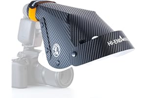 ZTIANFOTO Guage Small Size III - Pare-soleil compact en forme de fer à cheval, pour objectifs de 60 mm, flash softbox pour insectes, fleurs et prises de vue détaillées