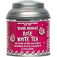 SAN-CHA Tea Boutique Rose White Tea (25X3 Cups) - Pure Buds Blended With Real Rose Petals, World's Healthiest Silver Needles White Tea, 25 Milligram