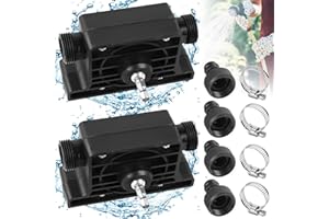 Acboor Mini bomba de taladro eléctrico, 2 unidades, portátil para motores diesel, aceite líquido, agua líquida, autocebante