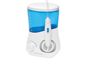 ‎PROFICARE ProfiCare Munddusche für eine optimale Zahnreinigung, Water Flosser zur Reinigung und Massage des Zahnfleisches und der Zunge, auch als Zahnzwischenraumreiniger nutzbar, mit 2-Min.-Timer, PC-MD 3005