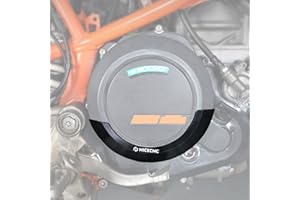 NICECNC Clutch Cover Guard Protection Compatible with KTM 690 SMC R/Enduro R 2008-2023,Husqvarna 701 Enduro/Supermoto/Svartpilen/Vitpilen 2016-2023,GasGas 700 SM/ES 2022-2023,Black