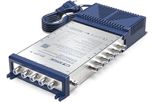 Spaun SMS 51207+ NF - Kompakt-Multischalter - für 12 Teilnehmer und 1 SAT- Qualität Made in Germany - Multiswitch, Matrix