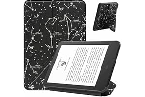 VOVIPO Etui na 6" Amazon All-New Kindle (wersja 11. generacji – wersja z 2022 r.), wąska obudowa z funkcją automatycznego uśpienia/budzenia na Kindle 2022 6" (nie pasuje do Kindle Paperwhite i Kindle 2019) – konstelacja