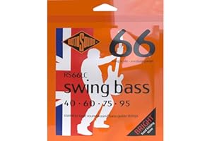 Rotosound struny do basu elektrycznego SWING 66 STAINLESS SETS 4-str. RS66LC Stainless Medium 40-95