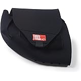 FAHRER Unisex aandrijfbeveiliging e-bike universeel drivskydd, svart, en storlek EU