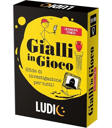 Ludic Fil Rouge – Gesellschaftsspiel Für 3-8 Spieler, Findet Die Ursprüngliche Verbindung – Logisch-mathematisches Party-Spiel Für Die Ganze Familie, Hergestellt In Italien!