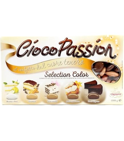 Confettando Ciocomandorla Sfumati Giallo – Gusti Assortiti – Confezione Da 1 Kg