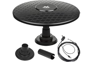 Maclean MCTV-945 - Antenna omnidirezionale multidirezionale per esterni DVB-T/T2 H.265 HEVC (magnete - USB)