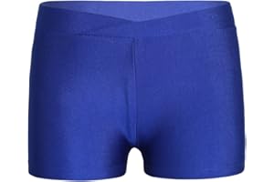 iEFiEL Mädchen Gymnastik Shorts Hot Pants Tanz Shorts Sportshorts Work Out Leggings Sport Yoga Fitness Hosen Jogginghose