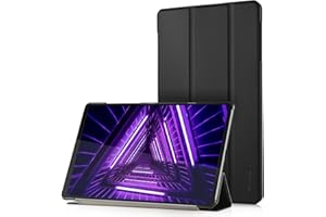 Hianjoo Etui kompatybilne z Lenovo Tab M10 FHD Plus 10,3" TB-X606/X606F, ultracienki PU pokrowiec ochronny kompatybilny z Lenovo Tab M10 FHD Plus 10,3" TB-X606/X606F, czarny