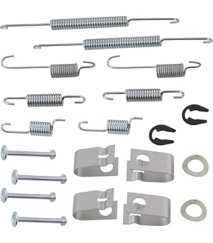 Kit Ganasce Freno AERZETIX C75214 - Ricambio Auto, Compatibile Con Vari Modelli, Peso 82 G