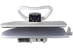 Presse de Repassage Professionnelle 100HD avec Grande Puissance de Vapeur, 101cm (+ Housse GRATUITE de Rechange et en Mousse et Cartouche de Filtrage d'Eau Supplémentaire)