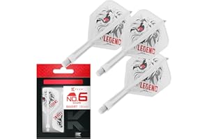 TARGET DARTS Target Japan Player Edition K Flex Flights y Sistema de Varillas | Paquete de 3 Kflex All In One Flights, Accesorios para Dardos Player Edition | Varilla para Dardos K-Flex Corto/Intermedio/Medio