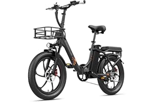 TIGUOWISH Cheevalry Adult Men's Electric Bike - Brushless Motor - Removable 48V Battery - 5 Levels of Assistance - Ergonomic Design - Lightweight and Durable