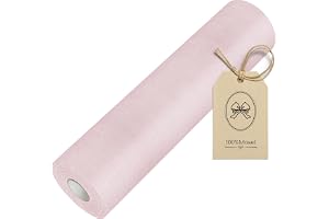 100%Mosel Bordslöpare i fiberduk, i Blush Rosé (30 cm x 25 m), bordsband