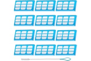 Acmerota 12 Pcs Filter Cartridges Replacement for Cat Mate Filter All for Dog Mate Pet Cat Drinking Water Fountain Filter, Cat Water Fountain Filter Compatible for Cat Mate Pet Fountain 335 (Upgrade)