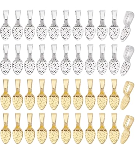 VALICLUD Lot De 200 Bélières à Colle Pour Fabrication De Bijoux