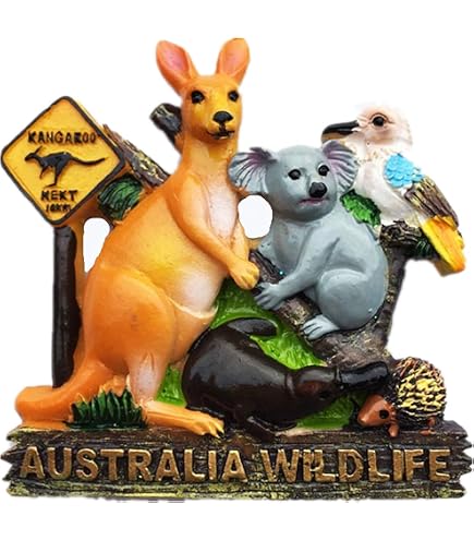 Magnete Da Frigo 3D Cairns Australia – Souvenir In Resina Fatta A Mano, Decorazione Da Cucina, Regalo Di Viaggio