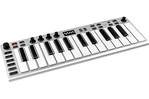 ESI Xsynth | Tragbarer Synthesizer mit Masterkeyboard, MIDI-Schnittstelle und Audio-Interface