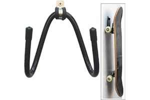 YYST Skateboard Wall Hanger Wall Storage Clip Skateboard Wall Rack Wall Mount - for Skateboard and Longboard - 1/PK