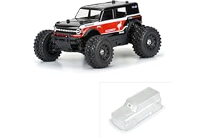 Pro-line Racing 1/10 2021 Ford Bronco Clear Body Granite Vorteks PRO359100 Car/Truck Bodies Wings & Decals
