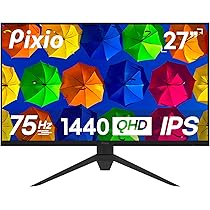 Pixio PX274 Prime モニター 27インチ WQHD IPS PX274 Prime | 27インチ 75Hz WQHD IPS | Pixio（ピクシオ