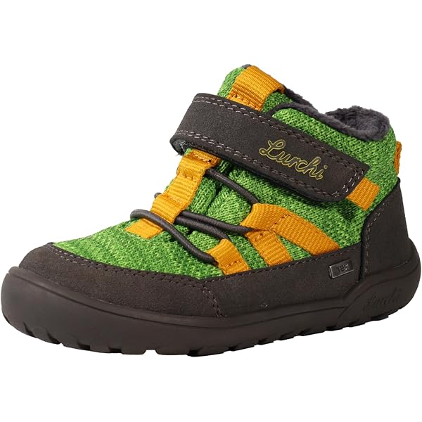 Produktbild von Lurchi Jungen Unisex Kinder 84L0023006 Sneaker, Green-Curry, 24