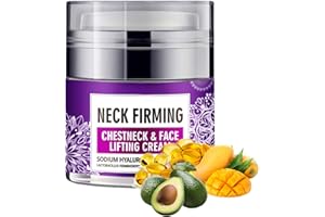 BOLOSHINE Hals und Dekollete Creme, Neck Firming Cream zur Reduzierung von Falten, Halslinien und Schlaffer Haut, Anti-Aging Feuchtigkeitscreme für Glatte und Jugendliche Haut, 50g